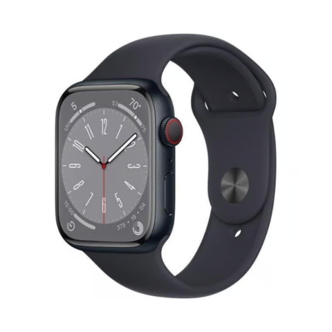 Apple Watch Series 8 45mm Cellular Midnight Face MNVJ3LL/A