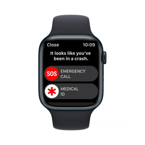 Apple Watch Series 8 45mm Cellular Midnight Face MNVJ3LL/A