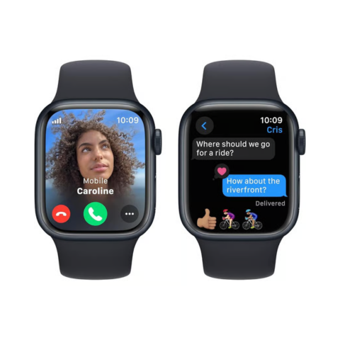 Apple Watch Series 9 (45mm, Midnight, Cellular) – MRMF3LL/A