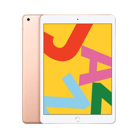 Apple iPad 7 (2019) - 10.2" Retina Display - 32GB Storage - Wi-Fi + Cellular - MW6Y2LL/A - Gold