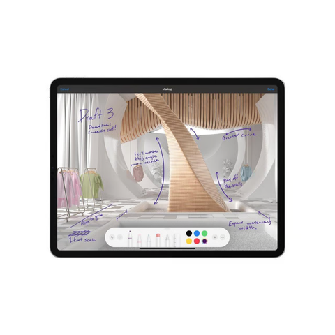 Apple iPad Pro 11 pouces (3e génération, 2021) Puce M1 - 256 Go Wi-Fi + Cellular - Gris sidéral