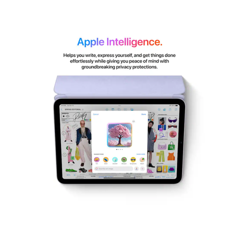 Apple iPad Mini 8,3 pouces (7e génération, 2024) A17 Pro - 512 Go - Violet
